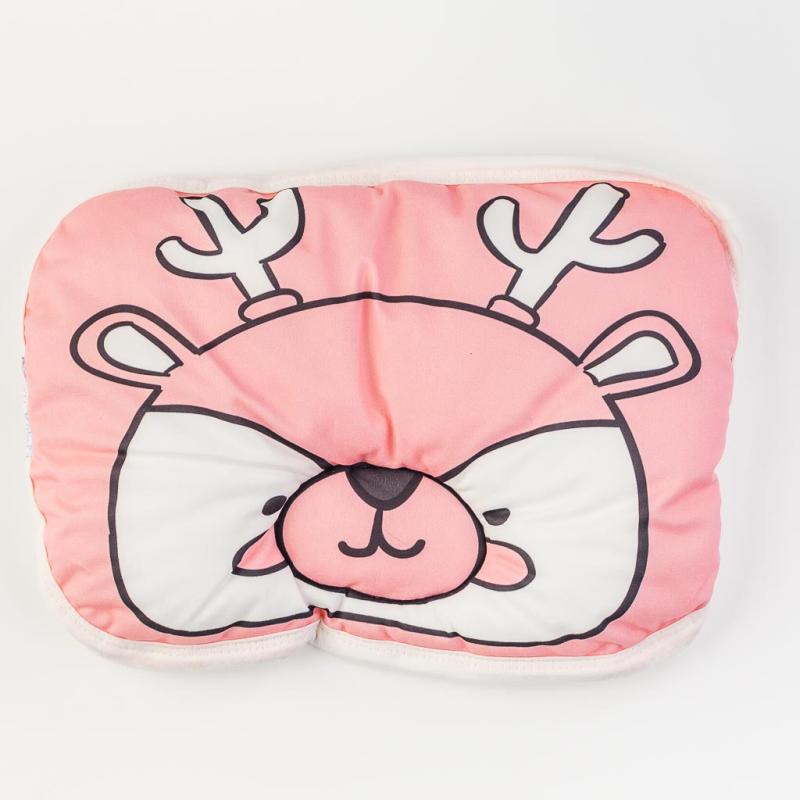 Бебешка  a pillow for a stroller  Story Baby Deer   35х25   см.  Pink