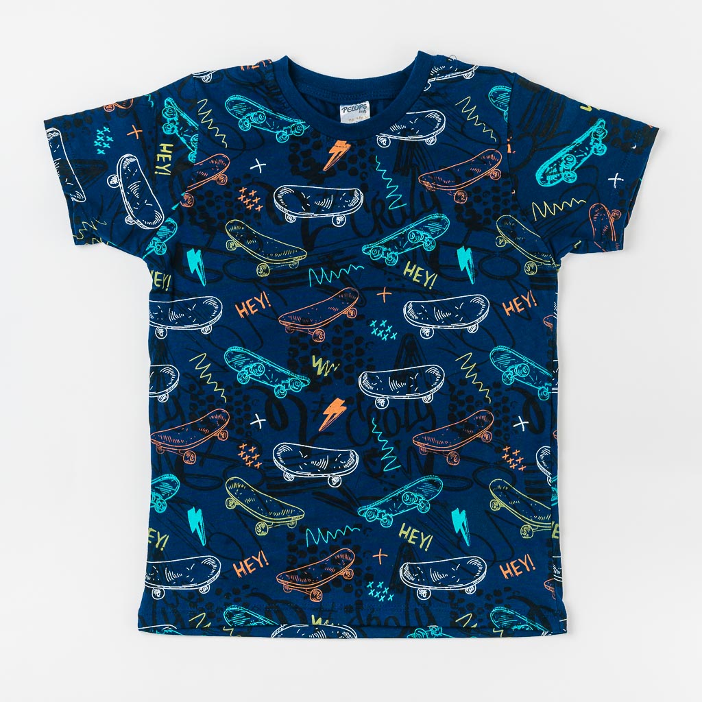 Детска тениска за момче So many Surfs Синя