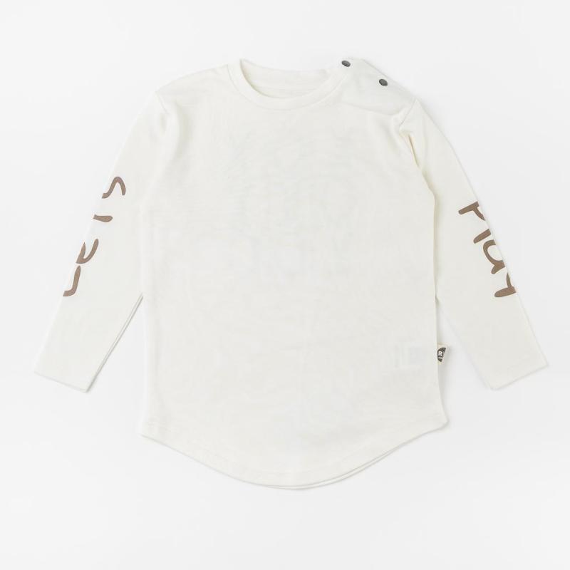 Childrens blouse For a boy  RG OXO Play  White