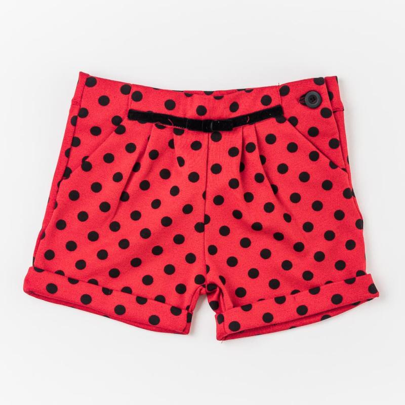 Baby shorts For a girl  Cikoby  Red