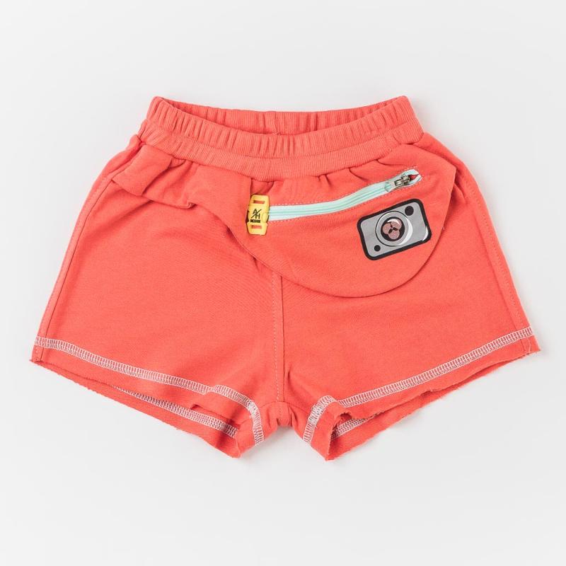 Childrens shorts For a girl  Eray Kids  Orange