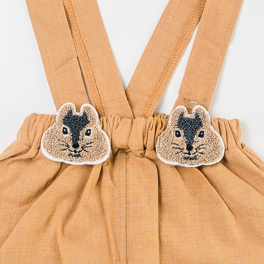 Βρεφικά σετ ρούχων καλοκαιρινο 3 τεμαχια με Πουκάμισο Για Αγόρι  Jikko Baby Bunny