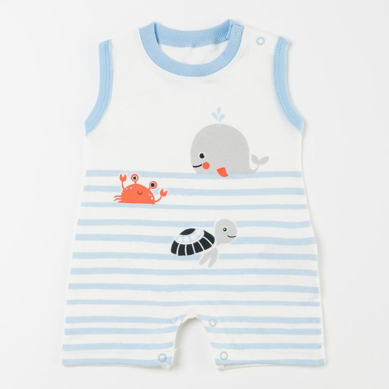 Baby overalls summer For a boy  Sea
