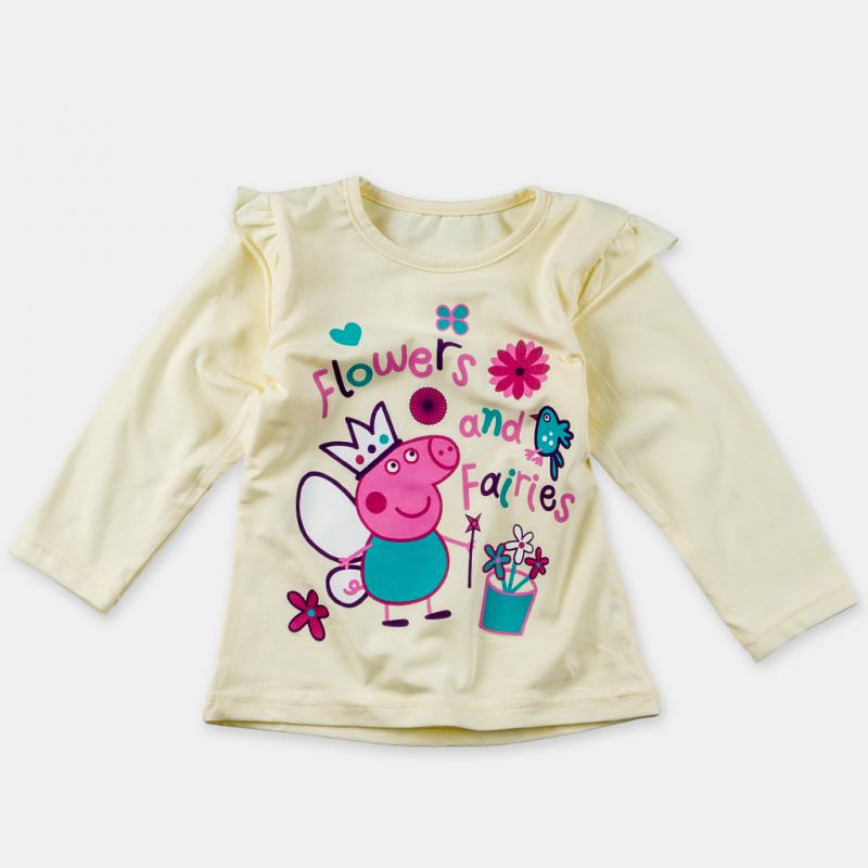 Παιδικη μπλουζα Για Κορίτσι  Flowers and Fairies  Κιτρινα