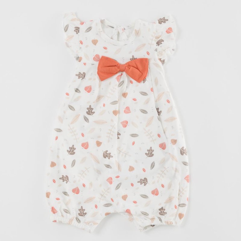 Baby overalls For a girl summer  Anna Babba Natural  White