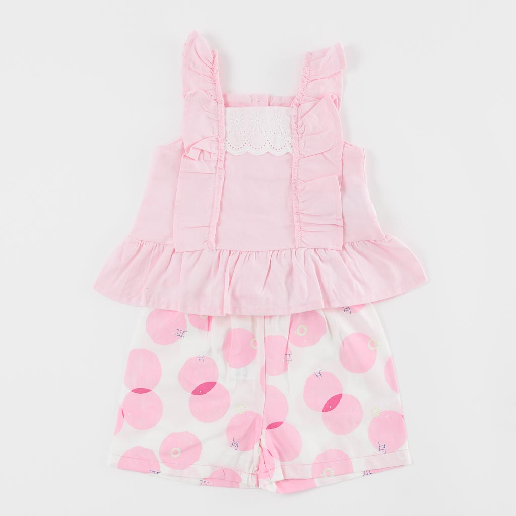 Βρεφικά σετ ρούχων Τούνικ με κοντο παντελονι Για Κορίτσι  Iggy Girls  Ροζ