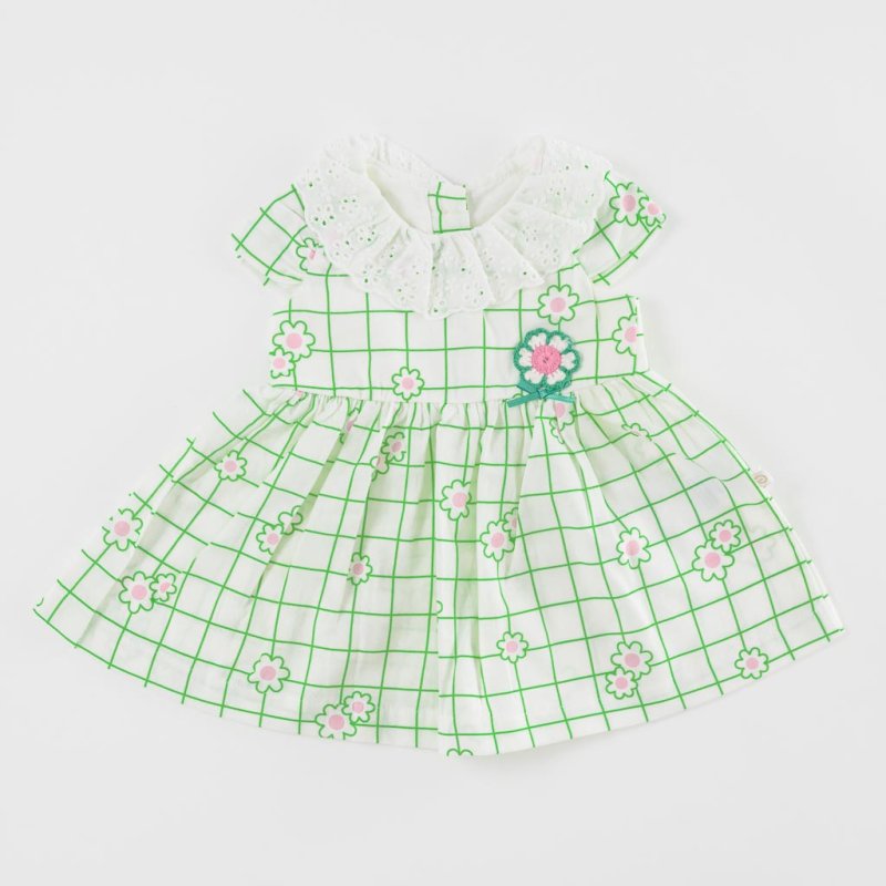 Бебешка рокля лятна Iggy Girs Зелена