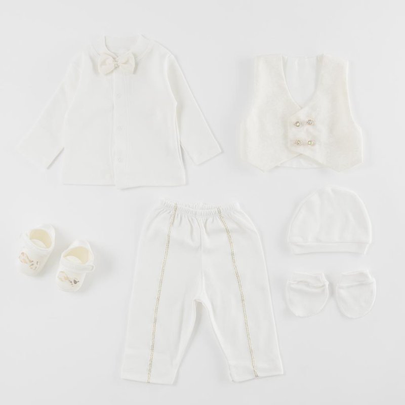 Set For a boy 5 parts  с обучици   Collectin   White Prince  White
