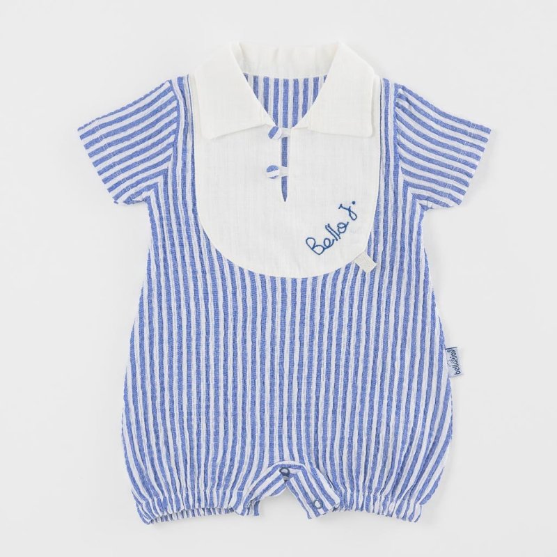 Baby overalls For a boy summer  Bello Joy   Sea Boy  Blue