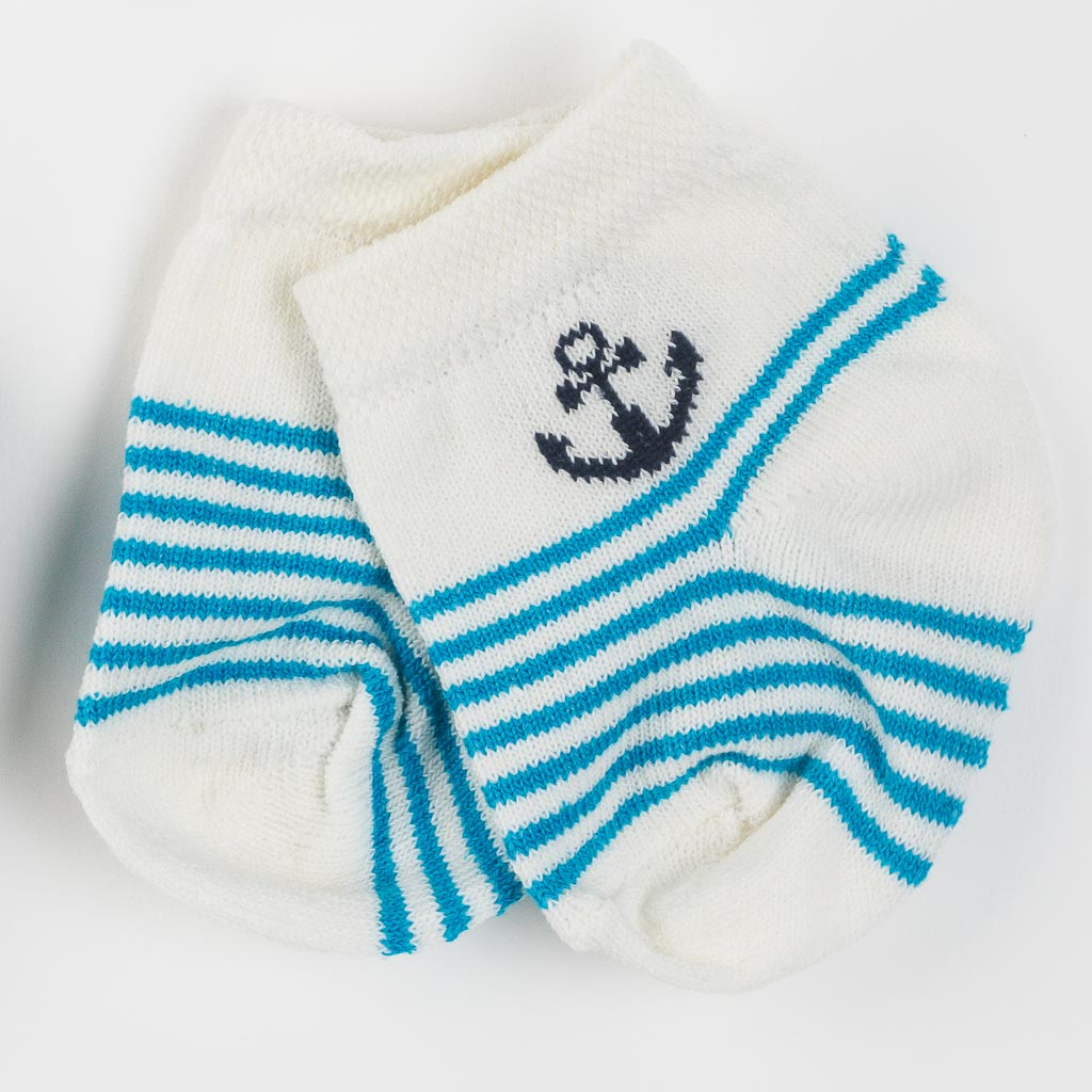 Комплект 3 чифта бебешки чорапки за момче Sport