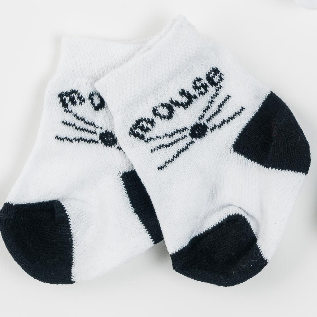 Комплект 3 чифта бебешки чорапки за момче Sport