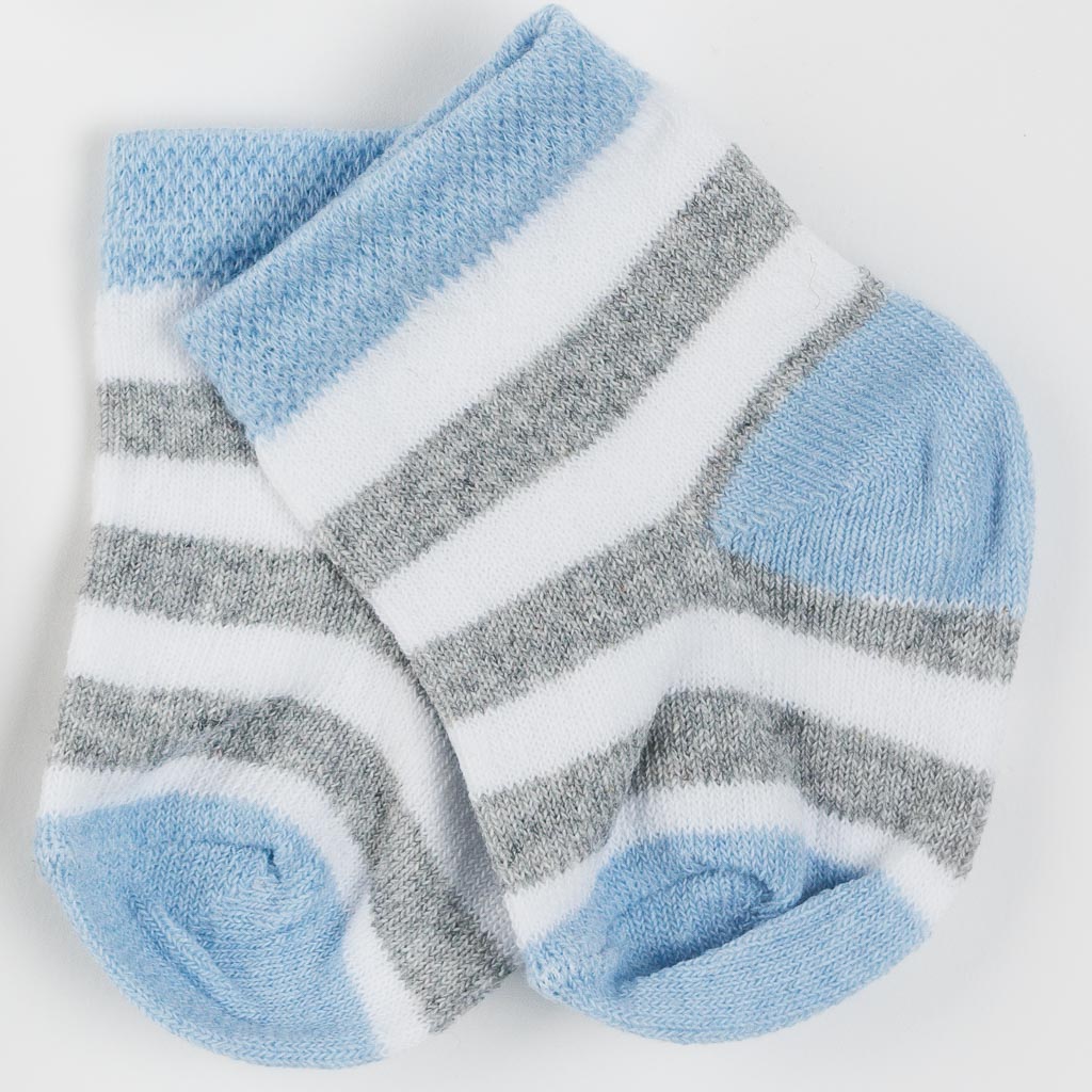 Комплект 3 чифта бебешки чорапки за момче Sport Микс