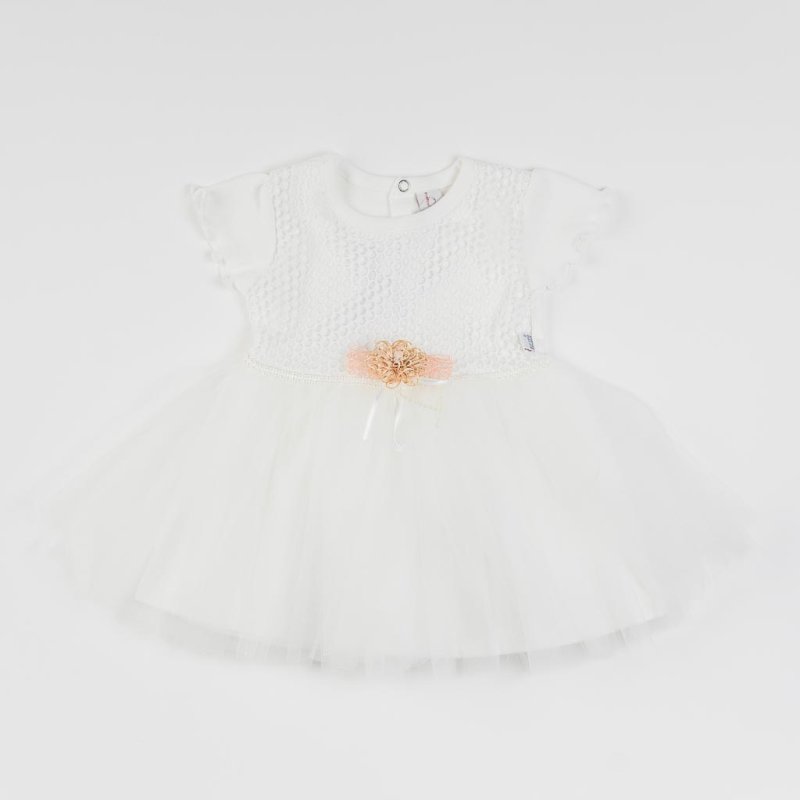 Бебешка официална рокля Bulsen Be White Бяла