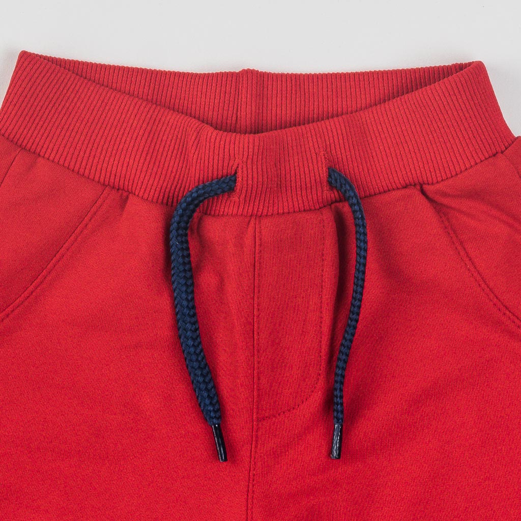 Къси панталонки за момче Mackays Red