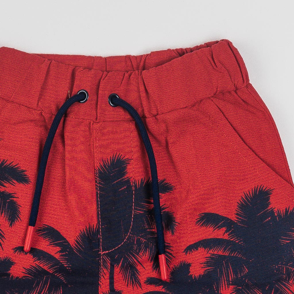 Детски комплект тениска и къси панталонки за момче Mackays Hawai