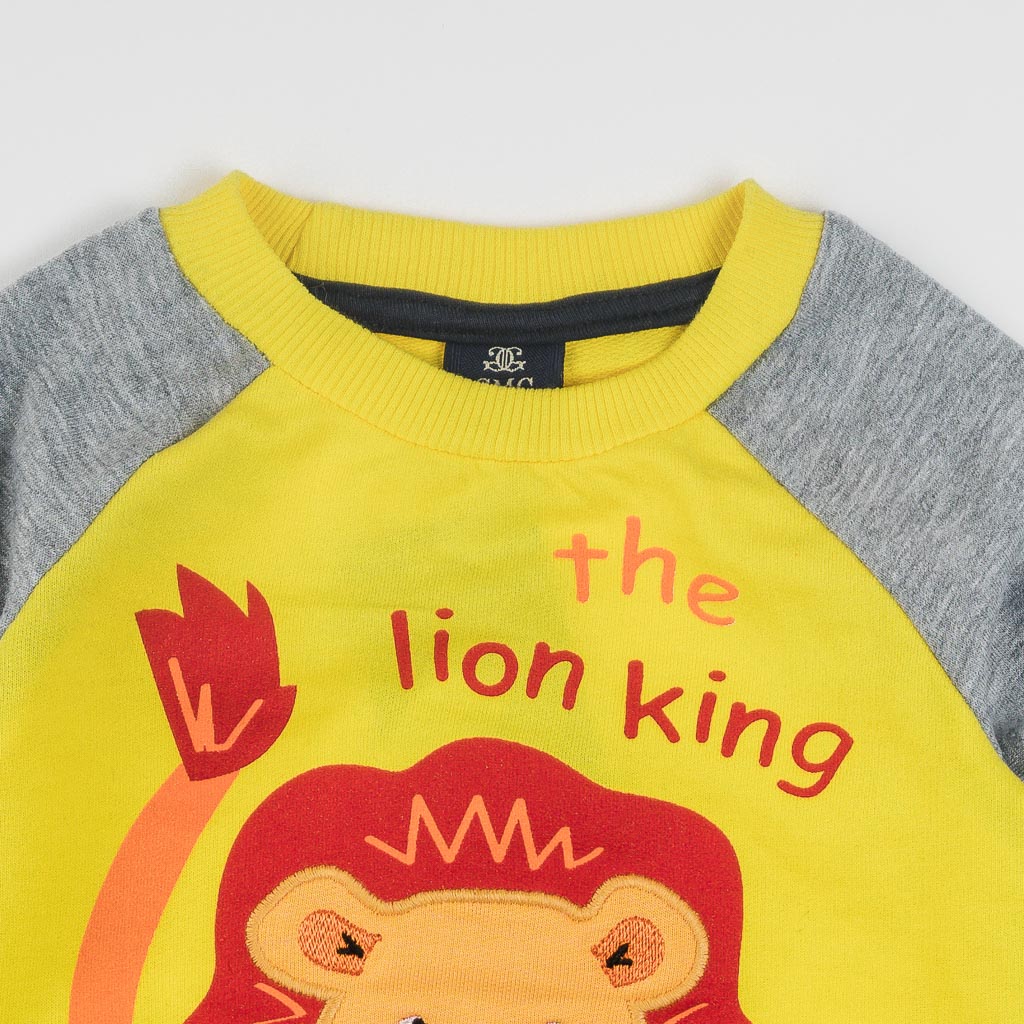 Βρεφικη μπλουζα Για Αγόρι  Lion  Κιτρινα