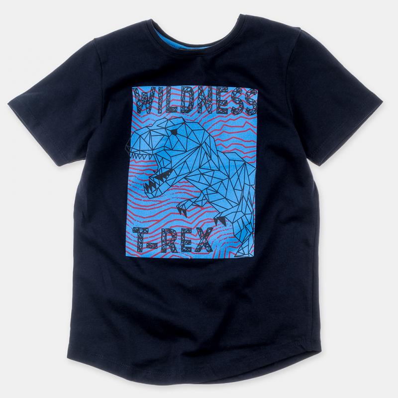 Childrens t-shirt For a boy  Wildness   -  black