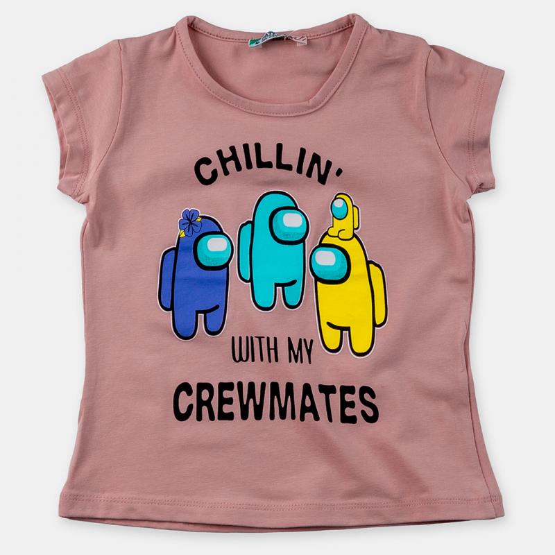 Tricou copii Pentru fată  Chillin