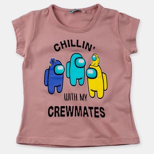 Детска тениска за момиче Chillin
