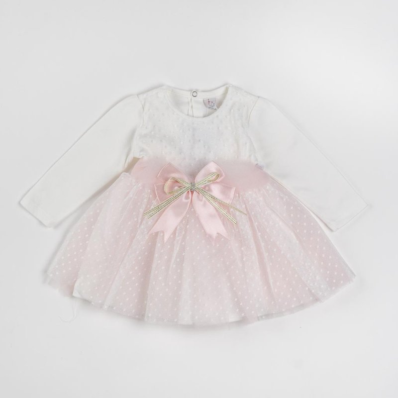 Baby formal dress with tulle  Bulsen Baby   Lets Party  Pink