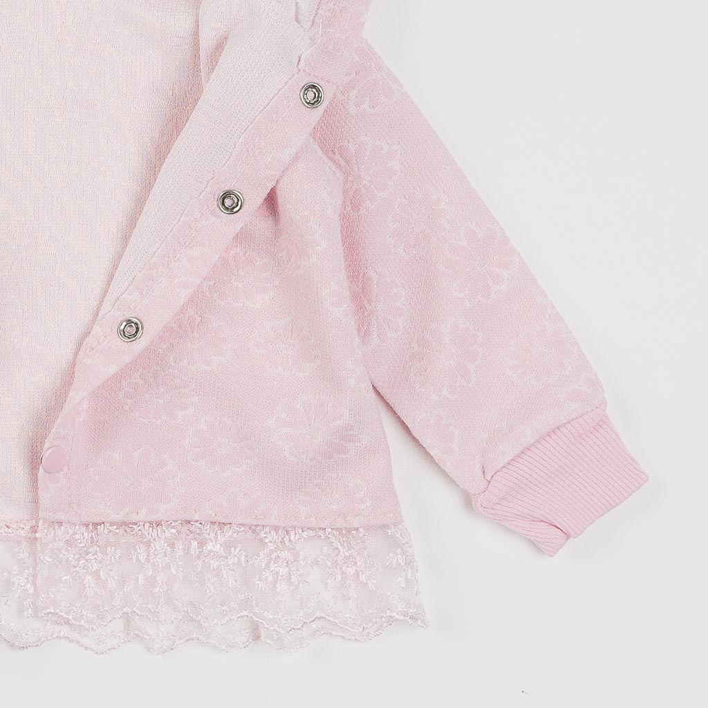 Βρεφικά σετ ρούχων 3 τεμαχια Για Κορίτσι  Happy Baby  Ροζ