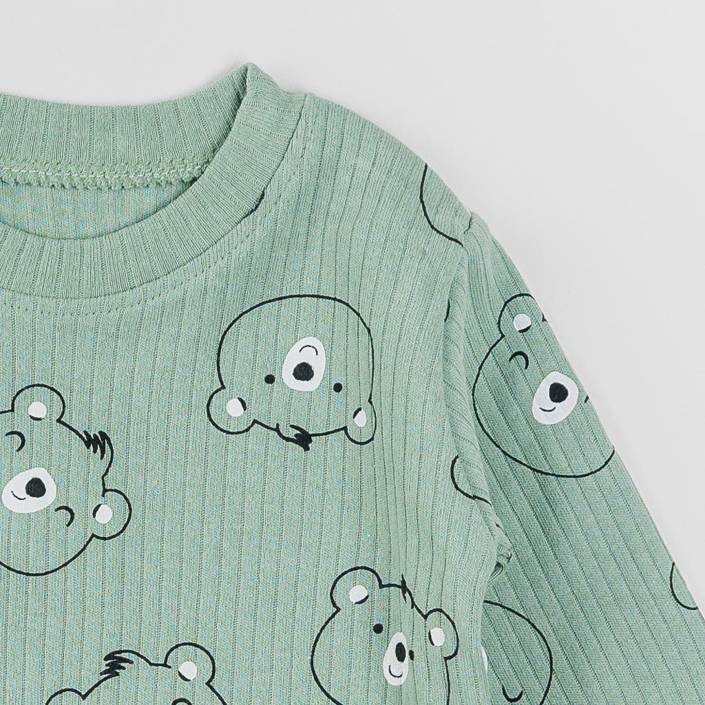 Βρεφικά σετ ρούχων Για Αγόρι  happy bear  Πρασινο