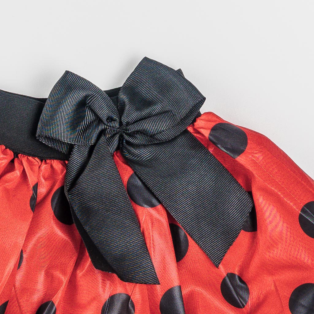 Βρεφικά σετ ρούχων Για Κορίτσι με γιλεκο 4 τεμαχια  Ladybug  Ασπρο