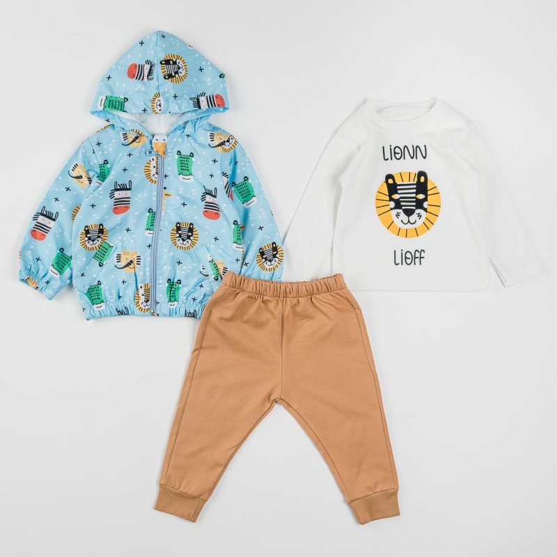 Baby set For a boy with jacket  Lola Lioff