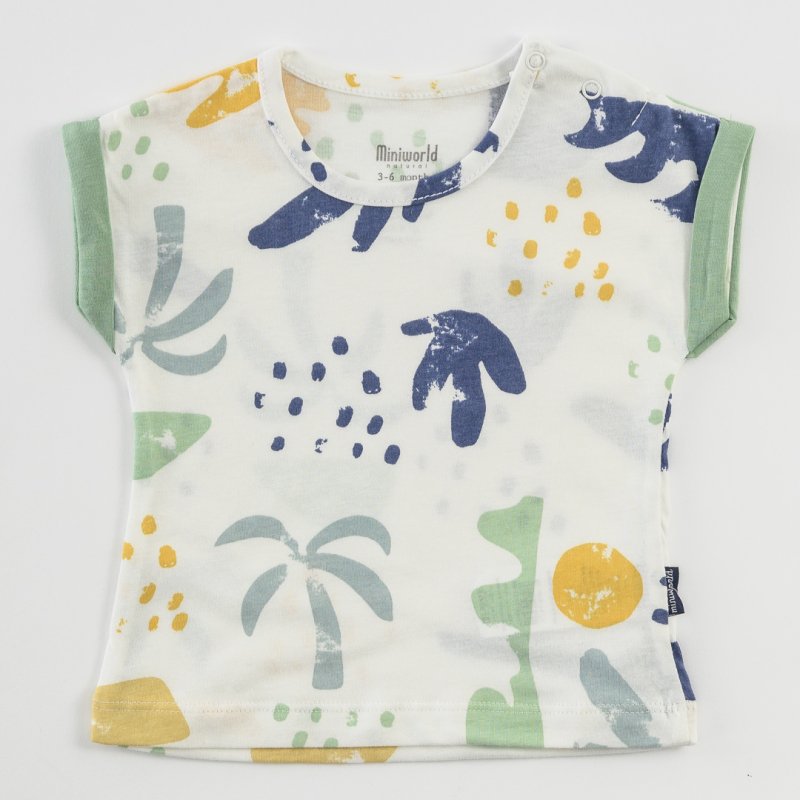 Бебешка тениска  Pentru băiat  Fantasy  Verde