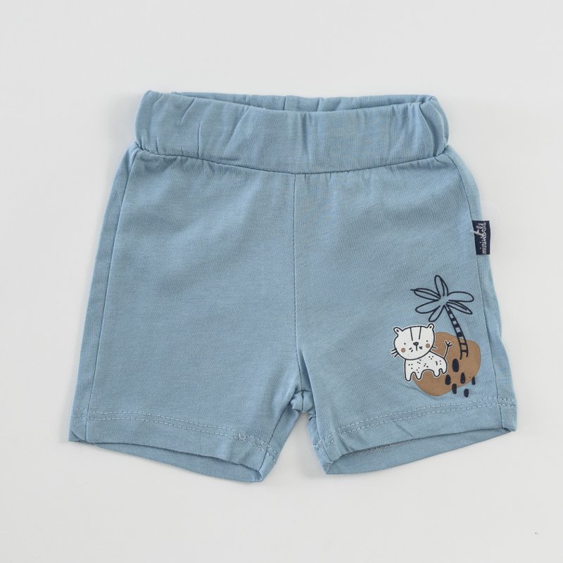 Baby Shorts For a boy  Tiger  blue