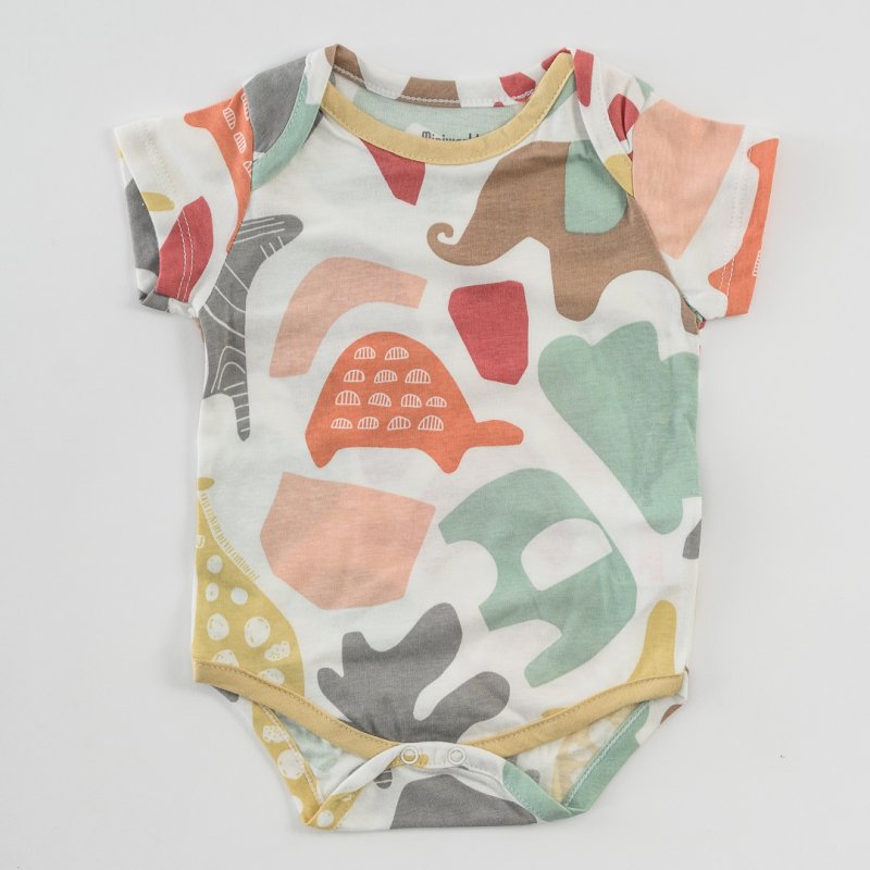 Baby bodysuit with short sleeves For a girl  Colors