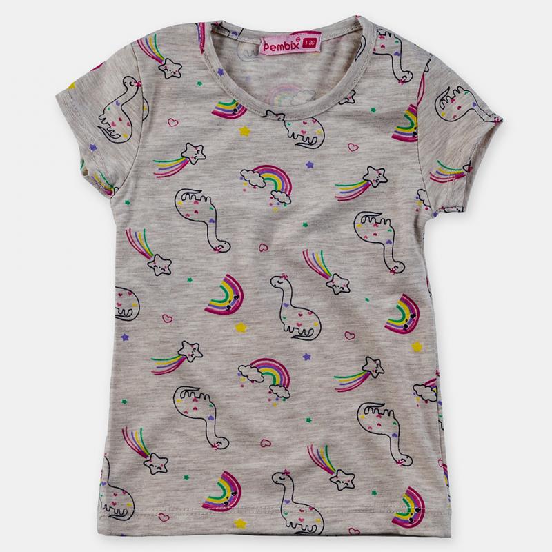 Κοντομάνικη μπλούζα  Cute dinosaurs