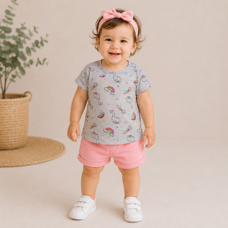 Тениска Cute dinosaurs
