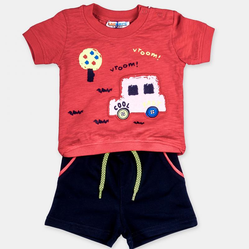 Детски комплект  момче Mackays Cool тениска с къси панталонки