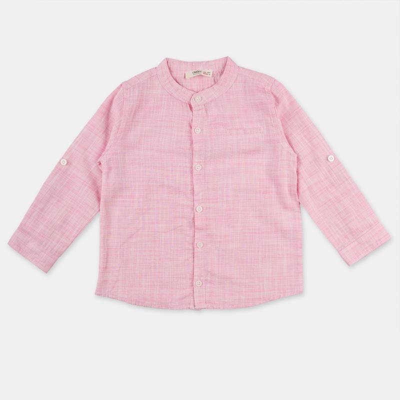 Childrens shirt For a boy  Cikoby Summer Vibes  Pink