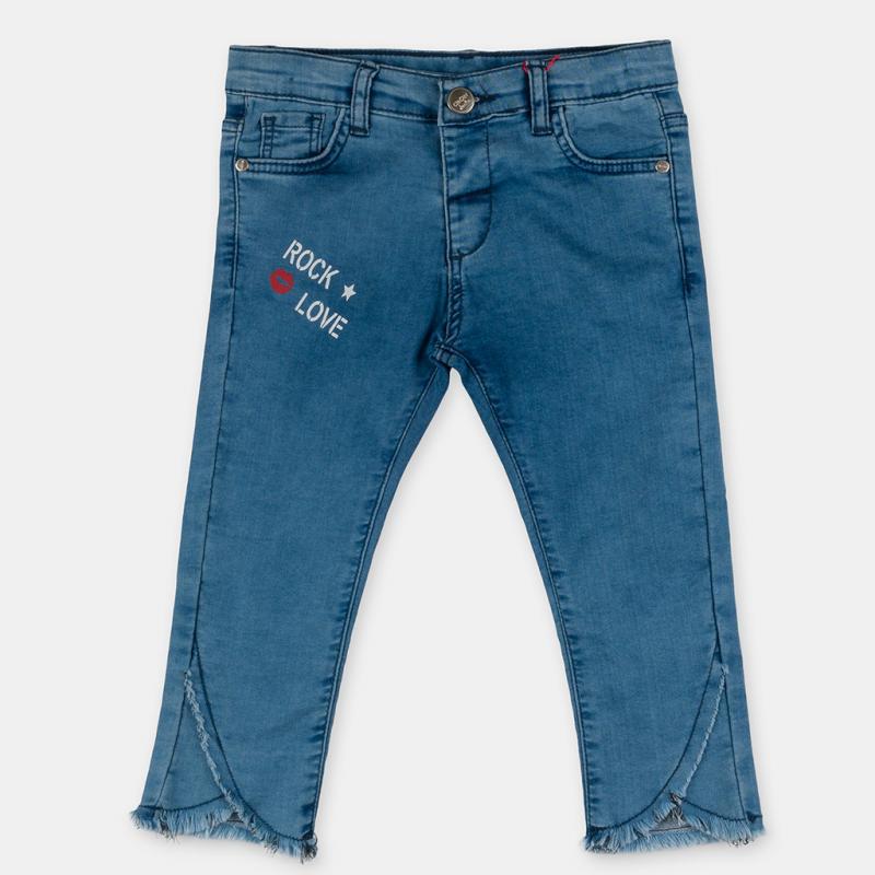 Childrens jeans  7/8  length  с картинка   Cikoby Rock  blue