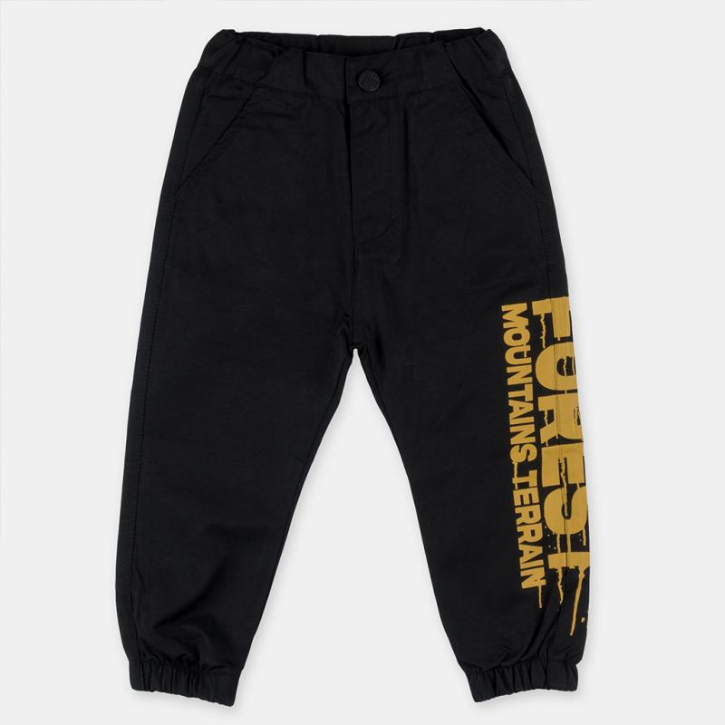 Childrens trousers For a boy  Forest  black